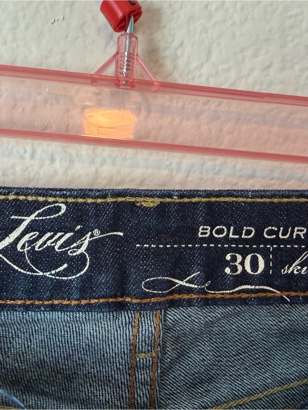 Levi’s  Bold Curve Skinny Denim Jeans - 30 - Blue